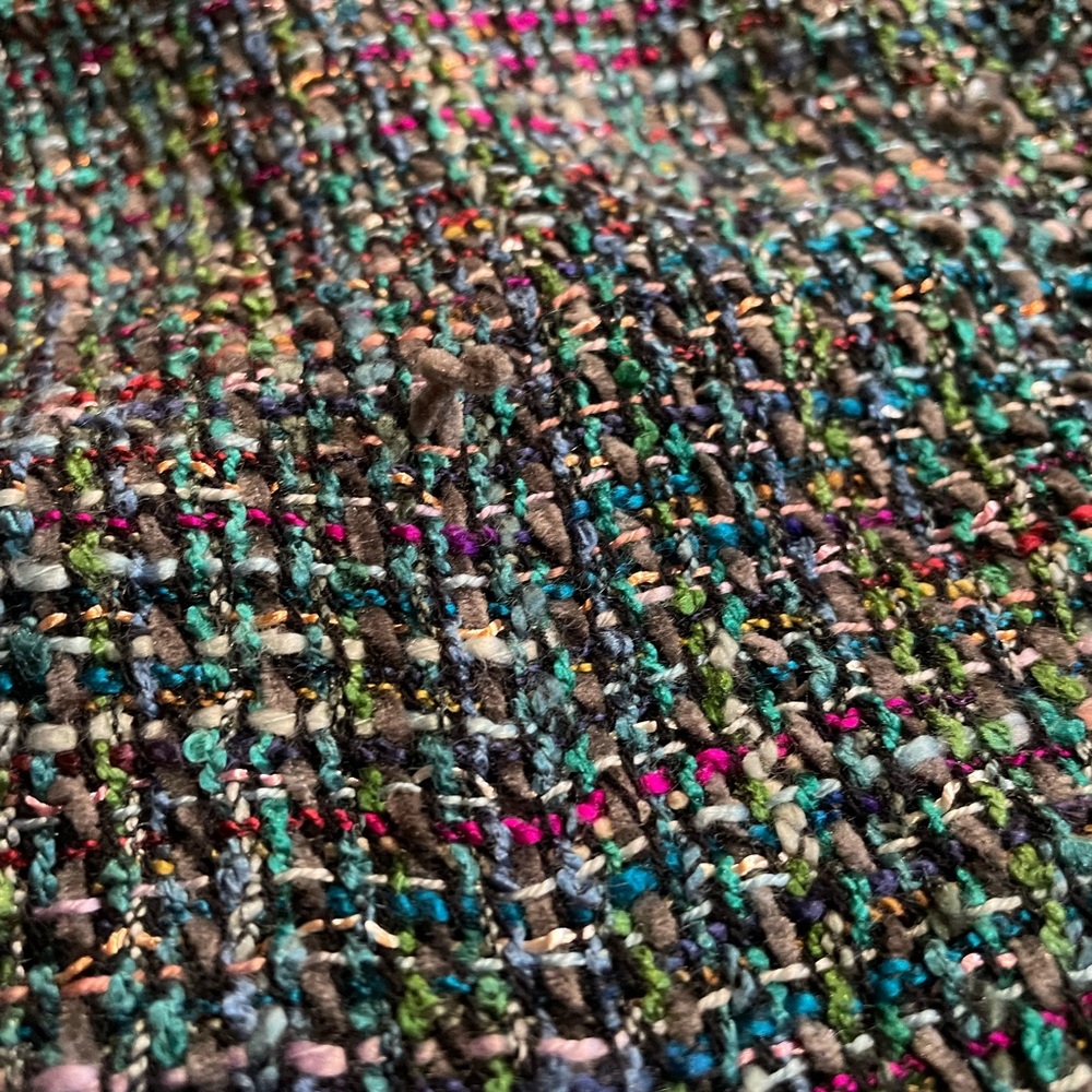 Ann Taylor Loft women’s multicolor mini skirt 00 Petite - Picture 7 of 7